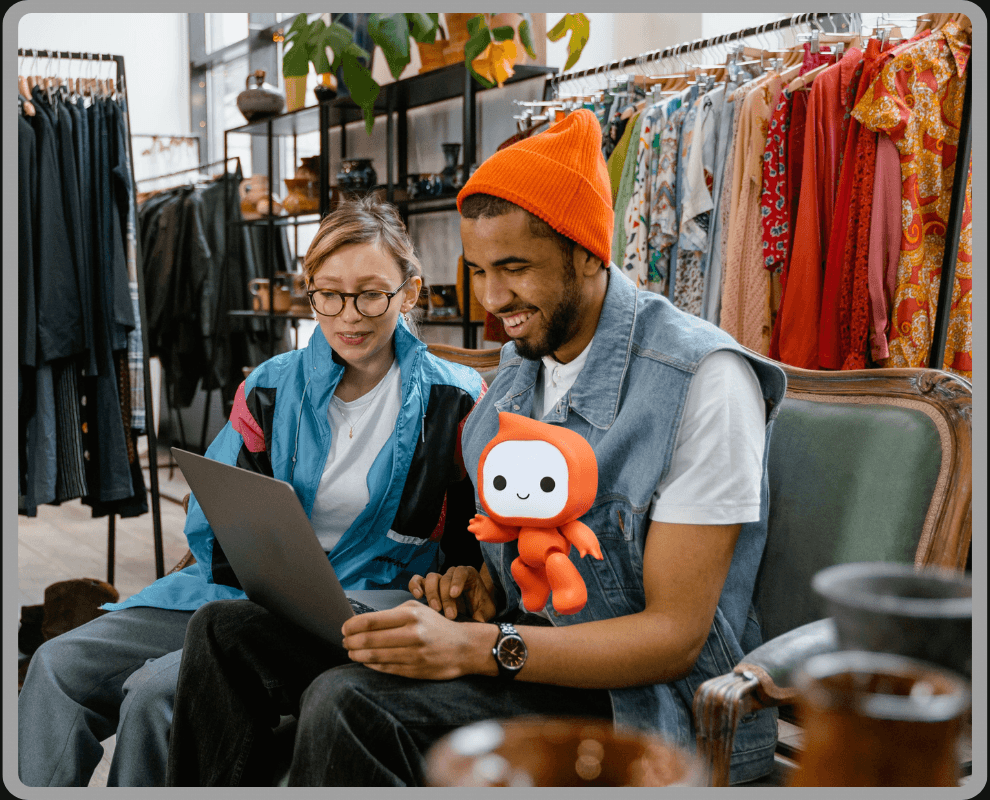 A small business owner and their agent shopping for capabilities together.